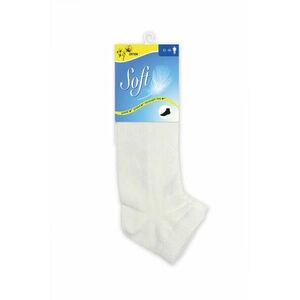Soft Pánské ponožky se zdravotním lemem nízké - bílé 39 - 42 obraz