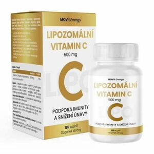MOVit Energy Lipozomální Vitamin C 500 mg 120 kapslí obraz