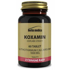 HerbaMedica Koxamin 62g - kosti klouby, přírodní vápník 60 tablet obraz