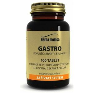 HerbaMedica Gastro 50g - na očistu střev 100 tablet obraz