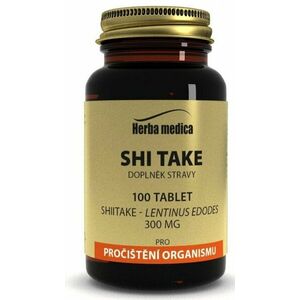 HerbaMedica Shi Take 50g - houba 100 tablet obraz