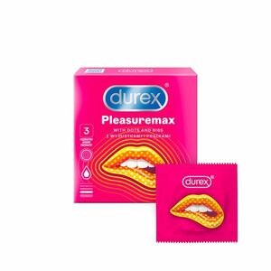 Durex Kondomy Pleasuremax 3 ks obraz