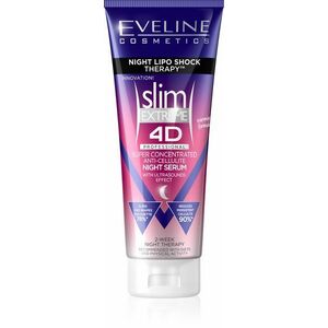 Eveline SLIM EXTREME 4D Lipo Shock Therapy superkoncentrované noční sérum s hřejivým účinkem 250 ml obraz