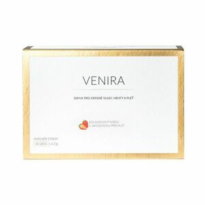 Venira Drink Kolagenový nápoj pro krásné vlasy, nehty a pleť sáčky 30x6, 3 g obraz