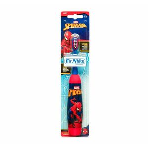 Mr. White Spiderman SOFT dětský zubní kartáček bateriový obraz