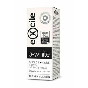 Diet esthetic Excite O-white bleach + care bělicí krém na intimní partie 50 ml obraz