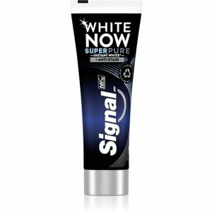 Signal White Now Men Super Pure zubní pasta pro muže s bělicím účinkem 75 ml obraz