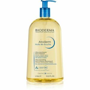 Bioderma Atoderm Sprchový Olej vysoce výživný zklidňující sprchový olej pro suchou a podrážděnou pokožku 1000 ml obraz