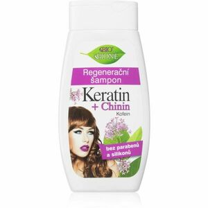 Bione Cosmetics Keratin + Chinin regenerační šampon 260 ml obraz