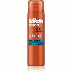 Gillette Fusion5 Cocoa Butter gel na holení pro muže 200 ml obraz