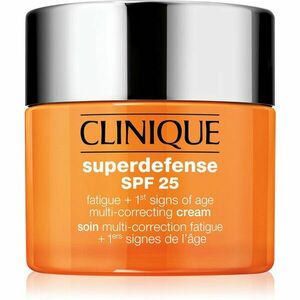 Clinique Superdefense™ SPF 25 Fatigue + 1st Signs Of Age Multi-Correcting Cream krém proti prvním známkám stárnutí pro suchou a smíšenou pleť SPF 25 5 obraz