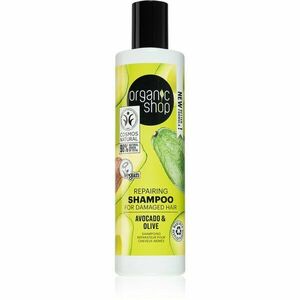 Organic Shop Avocado & Olive obnovující šampon pro poškozené vlasy 280 ml obraz