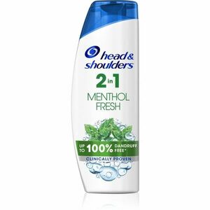 Head & Shoulders Menthol Fresh 2in1 šampon a kondicionér 2 v 1 proti lupům 540 ml obraz