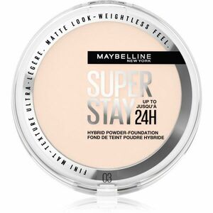 Maybelline SuperStay 24H Hybrid Powder-Foundation kompaktní pudrový make-up pro matný vzhled odstín 03 9 g obraz