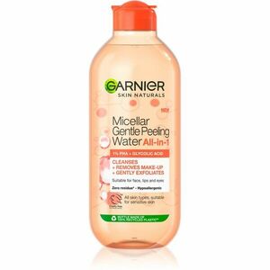 Garnier Skin Naturals Micellar Gentle Peeling micelární voda s peelingovým efektem 400 ml obraz
