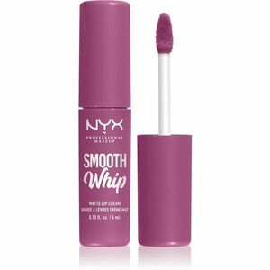 NYX Professional Makeup Smooth Whip Matte Lip Cream sametová rtěnka s vyhlazujícím efektem odstín 19 Snuggle Sesh 4 ml obraz