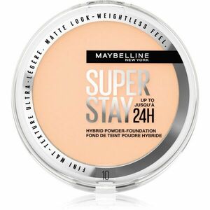 Maybelline SuperStay 24H Hybrid Powder-Foundation kompaktní pudrový make-up pro matný vzhled odstín 10 9 g obraz