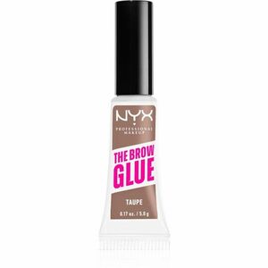 NYX Professional Makeup The Brow Glue gel na obočí odstín 02 Taupe 5 g obraz
