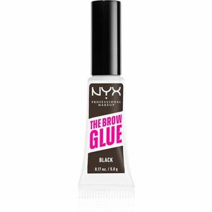 NYX Professional Makeup The Brow Glue gel na obočí odstín 05 Black 5 g obraz