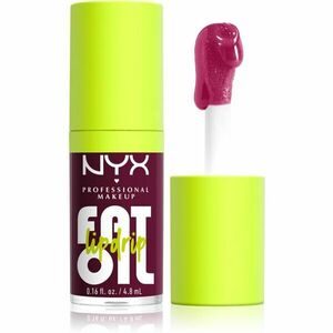 NYX Professional Makeup Fat Oil Lip Drip olej na rty odstín 04 That's Chic 4, 8 ml obraz