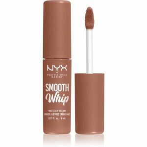 NYX Professional Makeup Smooth Whip Matte Lip Cream sametová rtěnka s vyhlazujícím efektem odstín 01 Pancake Stacks 4 ml obraz