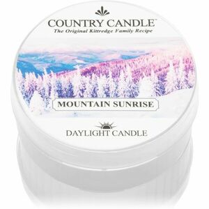 Country Candle Mountain Sunrise čajová svíčka 42 g obraz