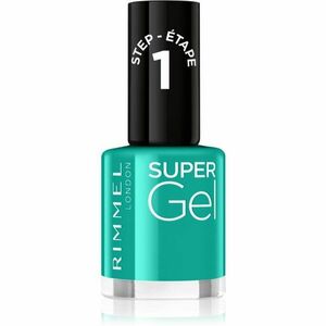 Rimmel Super Gel gelový lak na nehty bez užití UV/LED lampy odstín 098 Never Blue With You 12 ml obraz