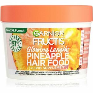 Garnier Fructis Pineapple Hair Food Maska pro dlouhé vlasy s roztřepenými konečky 400 ml obraz