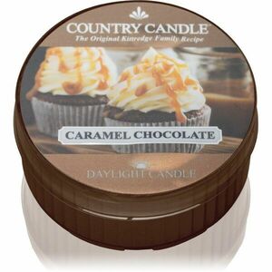 Country Candle Caramel Chocolate čajová svíčka 42 g obraz