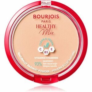Bourjois Healthy Mix matující pudr pro zářivý vzhled pleti odstín 02 Vanilla 10 g obraz