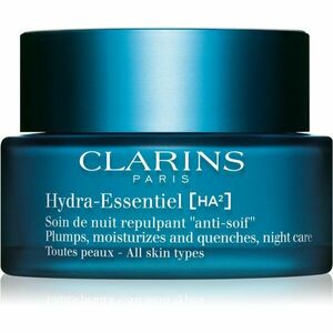Clarins Hydra-Essentiel [HA²] Night Cream noční hydratační krém s kyselinou hyaluronovou 50 ml obraz