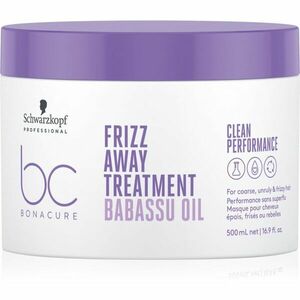 Schwarzkopf Professional BC Bonacure Frizz Away Treatment maska pro nepoddajné a krepatějící se vlasy 500 ml obraz