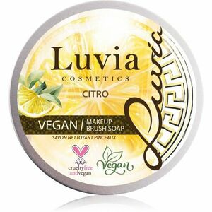 Luvia Cosmetics Brush Soap čisticí mýdlo pro kosmetické štětce s vůní Citro 100 g obraz