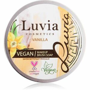 Luvia Cosmetics Brush Soap čisticí mýdlo pro kosmetické štětce s vůní Vanilla 100 g obraz