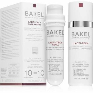 Bakel Lacti-Tech Case & Refill koncentrované sérum proti stárnutí pleti + náhradní náplň 30 ml obraz