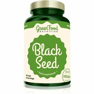 GreenFood Nutrition Black Seed podpora zažívání 90 cps obraz