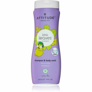 Attitude Little Leaves Vanilla & Pear dětský mycí gel a šampon 473 ml obraz
