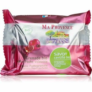 Ma Provence Pomegranate & Velvety Peach přírodní tuhé mýdlo 75 g obraz