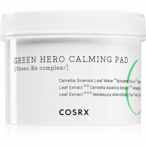 Cosrx One Step Green Hero Calming intenzivně revitalizační polštářky se zklidňujícím účinkem 70 ks obraz