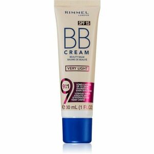 Rimmel BB Cream 9 in 1 BB krém SPF 15 odstín Very Light 30 ml obraz