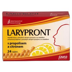 Larypront s propolisem a citrónem 24 tablet obraz