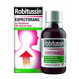 Robitussin Expectorans na odkašlávání 100 mg/5 ml sirup 100 ml obraz