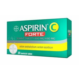 Aspirin C FORTE 10 šumivých tablet obraz
