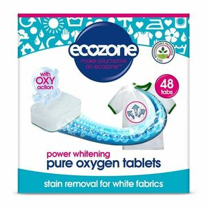 Ecozone Oxy tablety na bílé prádlo 48 ks obraz
