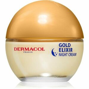Dermacol Gold Elixir noční omlazující krém s kaviárem 50 ml obraz