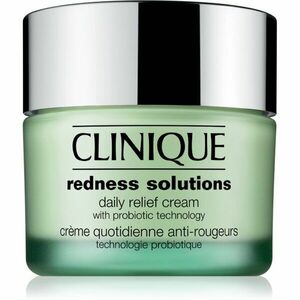 Clinique Redness Solutions Daily Relief Cream With Microbiome Technology denní zklidňující krém 50 ml obraz