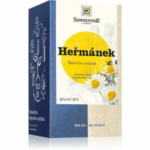 SONNENTOR Heřmánek BIO bylinný čaj dvoukomorový sáček 18x0, 8 g obraz