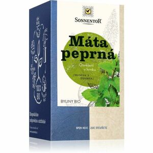 SONNENTOR Máta peprná BIO bylinný čaj dvoukomorový sáček 18x1 g obraz