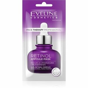 Eveline Cosmetics Face Therapy Retinol krémová maska proti prvním známkám stárnutí pleti 8 ml obraz