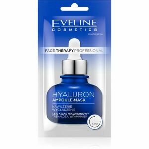 Eveline Cosmetics Face Therapy Hyaluron krémová maska s hydratačním účinkem 8 ml obraz